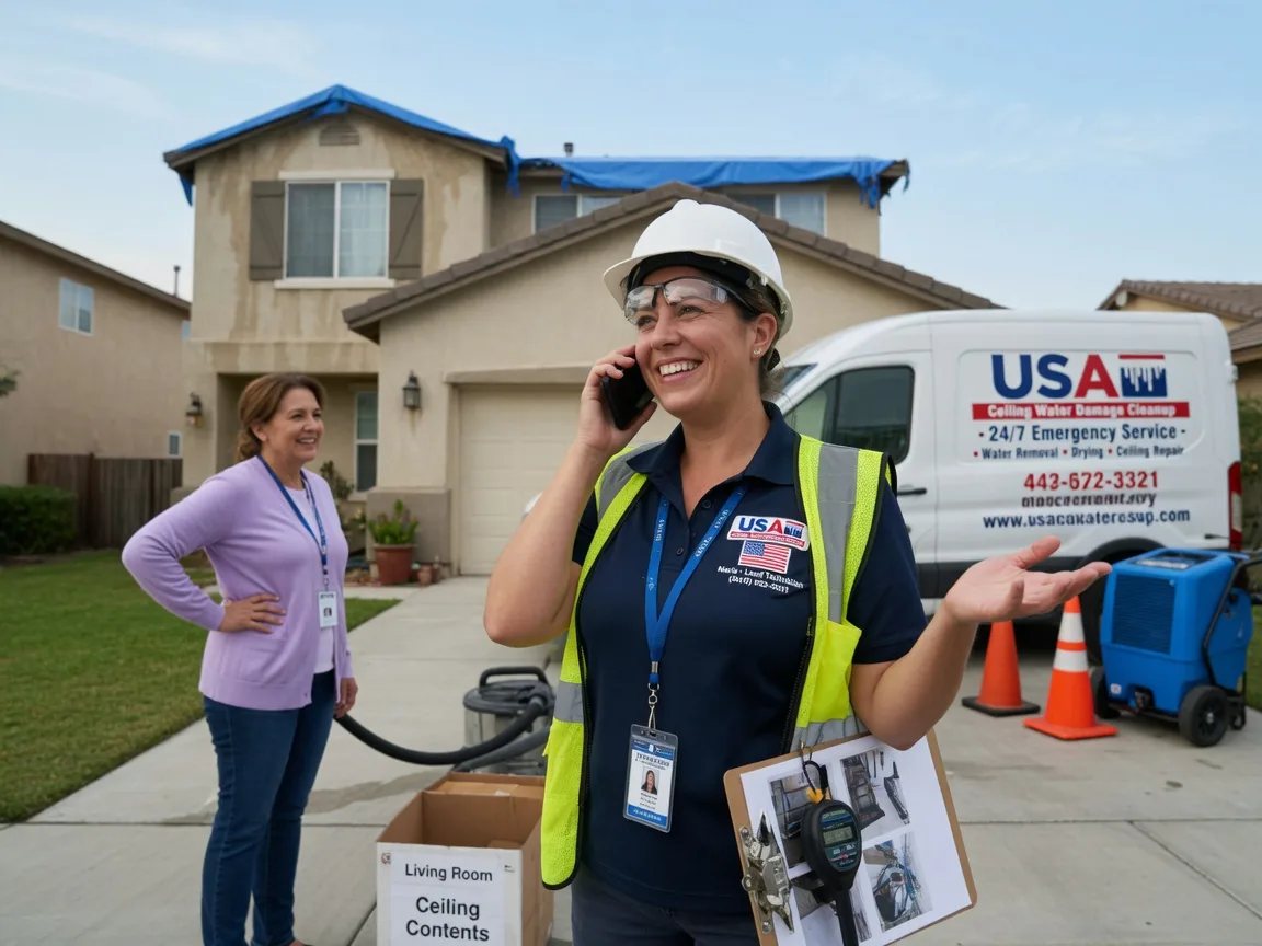 Ceiling Water Damage Restoration Goodwine, IL FAQs